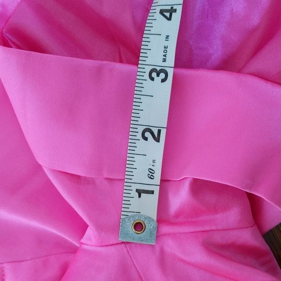 The Bar Dylan Shorts Bubblegum Pink Silk - Picture 7 of 9